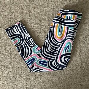 NWOT Rumi & Ryder rainbow leggings girls 4/5